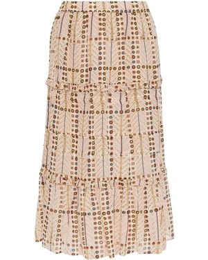 Isabel Marant Jupe Longue Diya - Neutre