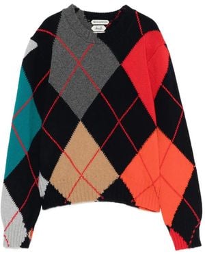 JW Anderson X Pringle Of Scotland Crew-Neck Jumper - Black