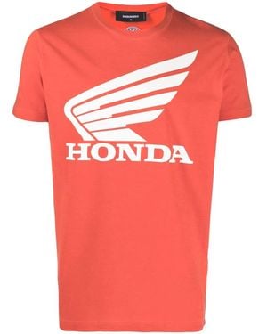DSquared² Cotton T-Shirt - Pink