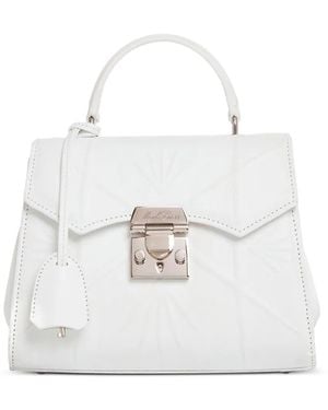 Mark Cross Sac Cabas Madeline À Design Matelassé - White