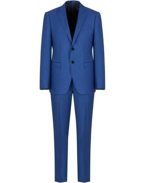 Emporio Armani Klassischer Anzug - Blau