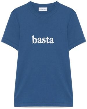 Maison Labiche Basta Montherlant Tシャツ - ブルー