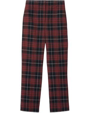 Burberry Karierte Hose - Mehrfarbig