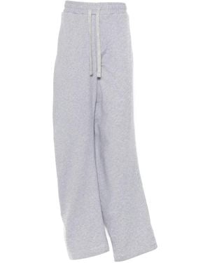 Charles Jeffrey Topsy Turvy Drawstring Track Trousers - White