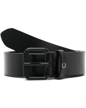Fred Perry Klassischer Gürtel - Schwarz