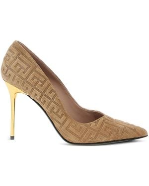Balmain 95mm Ruby pumps - Natur