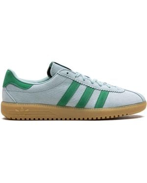 adidas Suede Lace-Up Trainers - Green