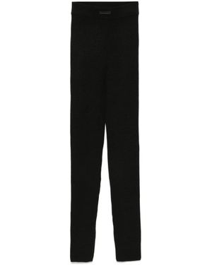 Fear Of God Waffle-Knit Leggings - Black