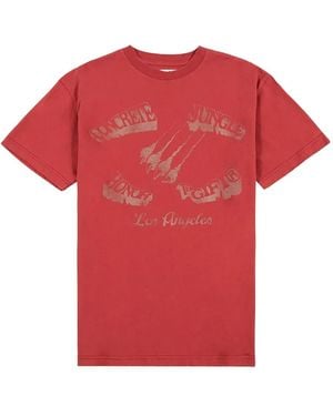 Honor The Gift Concrete Jungle Tシャツ - レッド