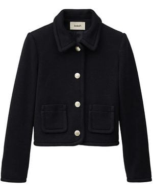 Ba&sh Beradith Buttoned Pocket Jacket - Blue