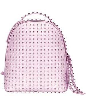 John Richmond Stud-Embellished Backpack - Pink