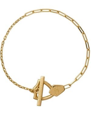 Burberry Shield Bracelet - Metallic