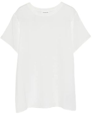 P.A.R.O.S.H. T-Shirt Met Ronde Hals - Wit