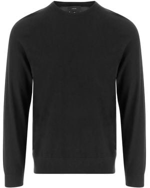 Vince Pullover aus Wollgemisch - Schwarz