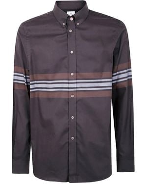 Paul Smith Striped Shirt - ブルー