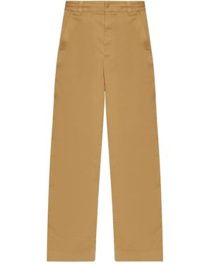 Moncler Hose mit geradem Bein - Natur