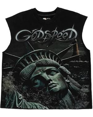 Godspeed Sunken Liberty 2 Sleeveless Top - Black
