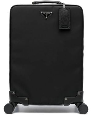 Prada Valigia Con Quattro Ruote - Nero