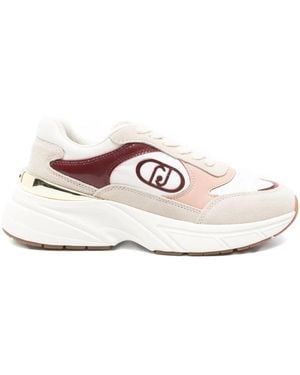 Liu Jo Logo-Appliqué Sneakers - White