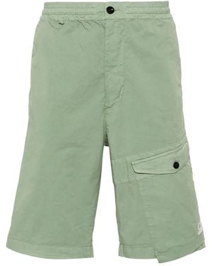 C.P. Company Twill Stretch Shorts - Green