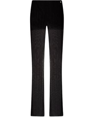 Liu Jo Pantalones de tul - Negro