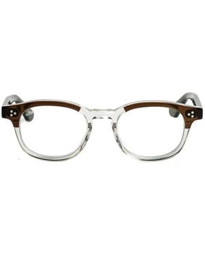 AKILA Atria Round-Frame Glasses - White