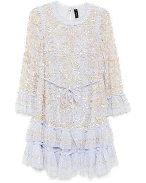 Needle & Thread Celia Dress - White