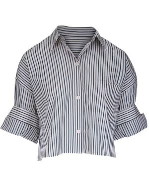 Twp Next Ex Striped Shirt - Grey