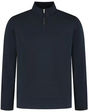 STEFAN BRANDT Zip-Up Sweatshirt - Blue