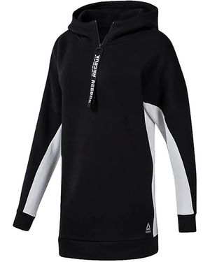 Reebok Workout Ready Half-Zip Hoodie - Black