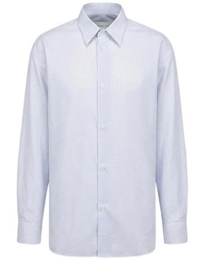 BERNER KUHL Camicia Sleepy Egeo A Quadri - Bianco