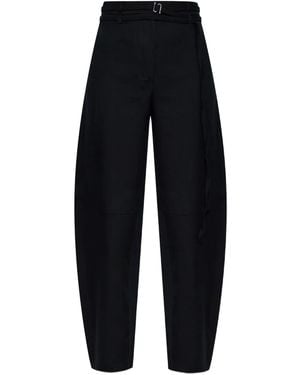 Sportmax Hook-Fastening Trousers - Blue
