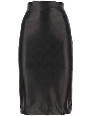Lardini Tailored Midi Skirt - Black