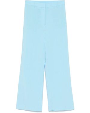 ..,merci Slub-Textured Trousers - Blue