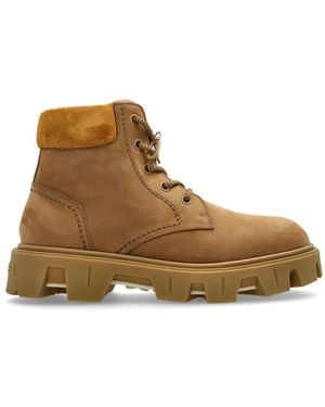Moncler Peak City Boots - Brown