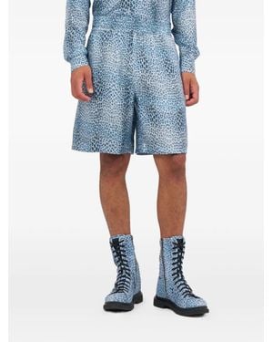 Roberto Cavalli Baby Jaguar Shorts - Blue