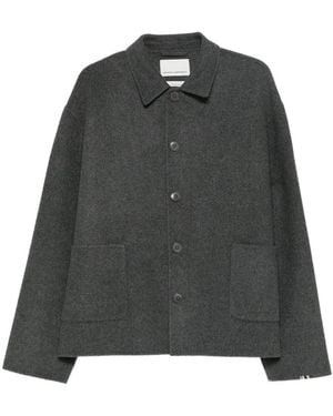 Extreme Cashmere Single-Breasted Jacket - Grey
