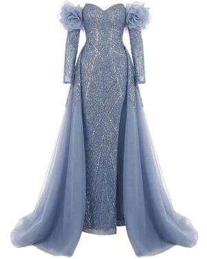 sachin and babi light blue dress Royal Blue Prom/Evening Dress, Prom Frocks UK main image 0