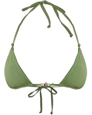 Bondeye リバーシブル ビキニトップ - グリーン
