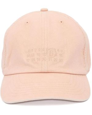 MM6 by Maison Margiela Cotton Canvas Cap - Natural