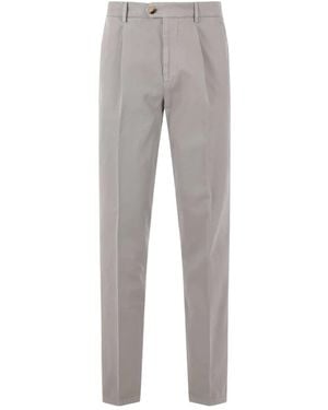 Brunello Cucinelli プリーツ パンツ - グレー