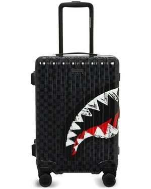 Sprayground Sharks Paris Suitcase - Black
