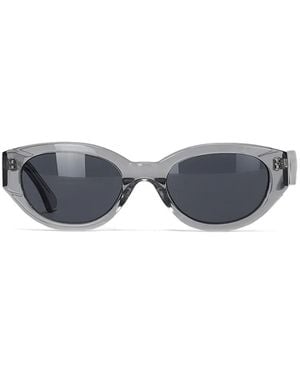 Samsøe & Samsøe Sajude Cat-Eye Sunglasses - Grey