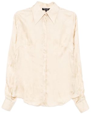 BLAKLACE Top Con Estampado Floral - Neutro