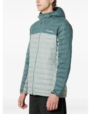 Columbia Hooded Quilted Jacket - Blue