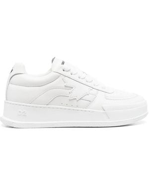 DSquared² Dsquared Leather Canadian Trainers - White