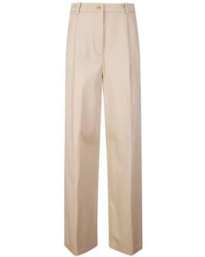 A.P.C. Pantalon Ginny À Design Plissé - Natural