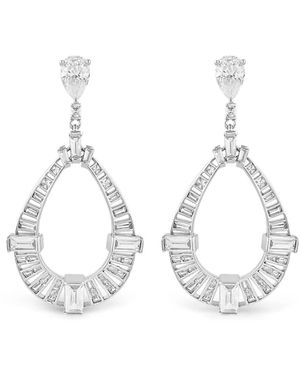 Isharya Boucles D'Oreilles Pendantes Duster - Blanc