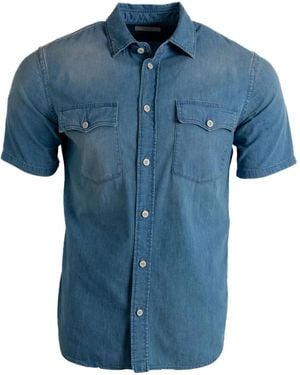 Prada Short-Sleeve Shirt - Blue