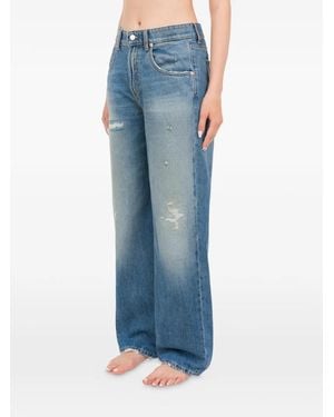 Department 5 Pop Distressed Jeans - Blue